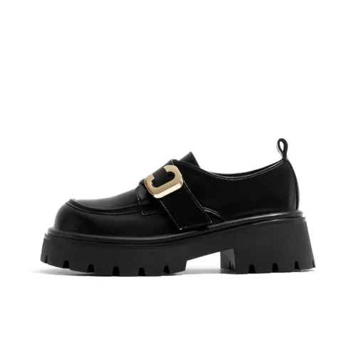 Old Meow Модный Универсальный Удобный Увеличение Высоты Лоферы 5,5 см Женские