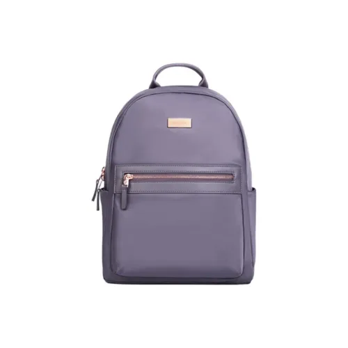 SAMSONITE Ткань Рюкзак Средний Женские Классический Черный Дымчатый Фиолетовый Винтаж Бургунди