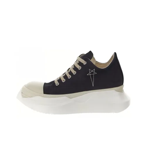RICK OWENS High Top Canvas Shoes Unisex