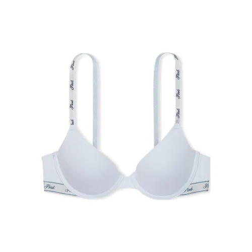 Victoria's Secret Розовый Wear Everywhere Легкий Линейный Топ Бюстгальтер H B Бюстгальтер Женский Гортензия Синий