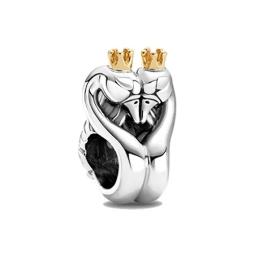 Pandora Стерлинговое серебро 925 пробы с 14K золотыми ювелирными аксессуарами, многоцветные женские