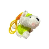 Зеленый брелок в виде собаки для гольфа