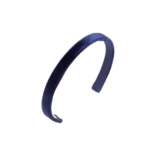 Jennifer Behr Велюр Ободки для волос Женские Морской синий