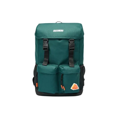 Skechers Ткань Рюкзак Унисекс Estate Зеленый