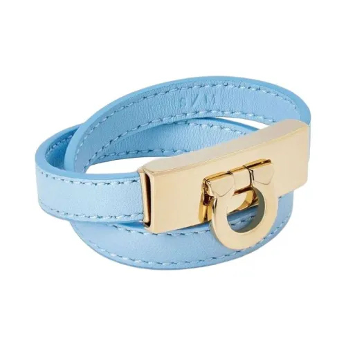 FERRAGAMO Lambskin Браслеты Женские Blue