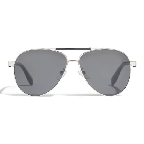 Adidas Металл Aviator Солнцезащитные очки Унисекс Серебряный