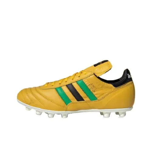 Adidas COPA MUNDIAL Slip-resistant Abrasion-resistant Football Cleats Unisex Gold Black Adidas COPA MUNDIAL Противоскользящие Износостойкие Футбольные бутсы Унисекс Золото Черный