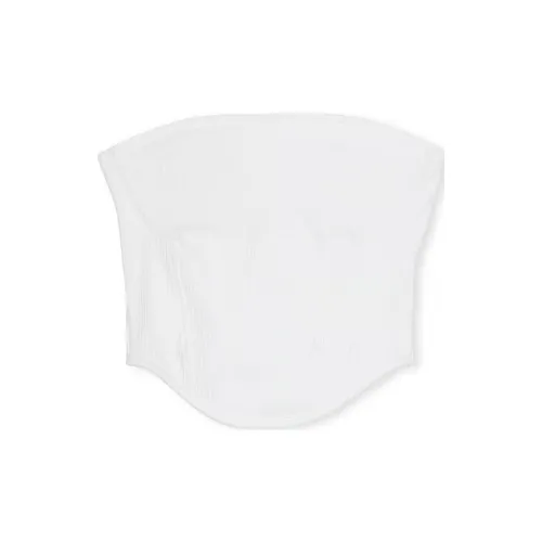 Victoria's Secret Розовый Bralettes Бюстгальтер Топы The Cinched Хлопок Без бретелей Бюстгальтер Женские Оптический белый