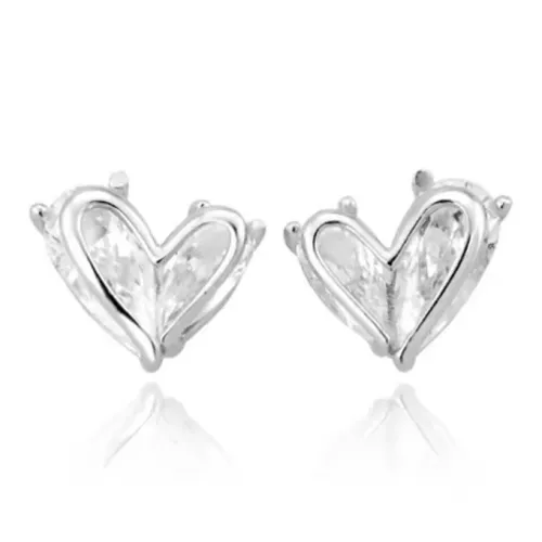 Серьги-гвоздики из меди для женщин Vegetarian