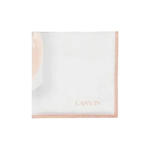 Lanvin Шелковые шарфы Белый Женские