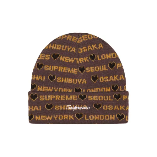 Supreme Акриловые Шапки-Бини Унисекс