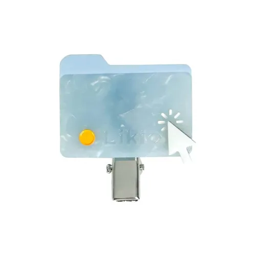 LIKIO Заколки для волос с ацетатной пластиной женские