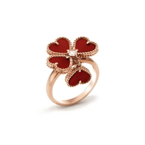 Van Cleef & Arpels Alhambra Four Leaf Lucky Series Кольца Женские
