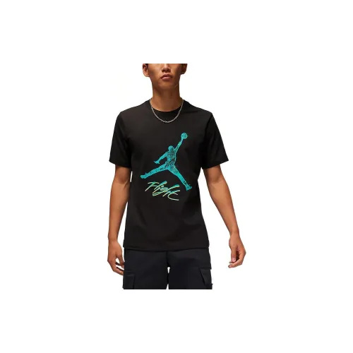 JORDAN Черные Мужские T-Рубашки