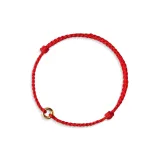 Красный, безопасность, пряжка, браслет - мужской