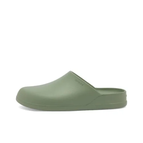 Crocs Домашние тапочки Унисекс Зеленый