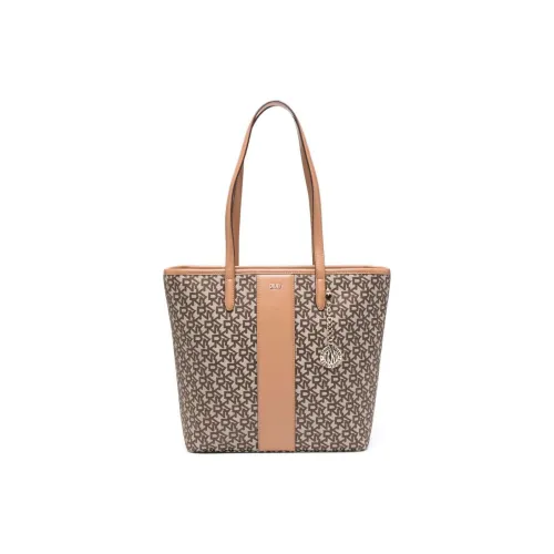 DKNY Полиэстер Телячья кожа Сумка Женская Кофейный Кaramel Коричневый