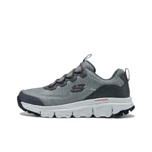 Skechers OUTDOOR MENS Альпинистские и туристические ботинки Низкий верх Серый/Оранжевый Мужской