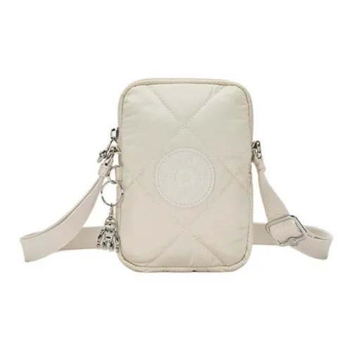 Kipling Полиамид Сумка через плечо Мини Унисекс Бежевый Розовый Фиолетовый