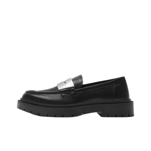 ZARA Лоферы Мужские Черные