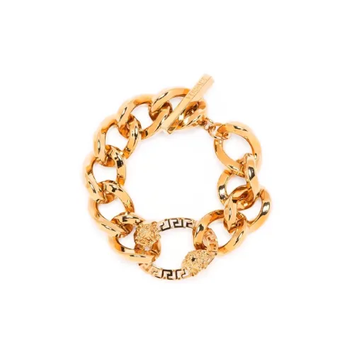 VERSACE Браслеты из латанию Золото Мужской