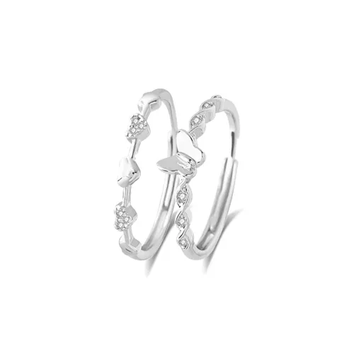 MUYAN Сплав Сердце Бабочка Кольцо Женские