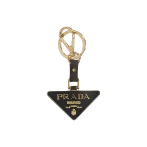 PRADA Телячья кожа Keychains Женские Черный