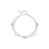 Маленький круглый кулон, подвеска, браслет с двойным слоем