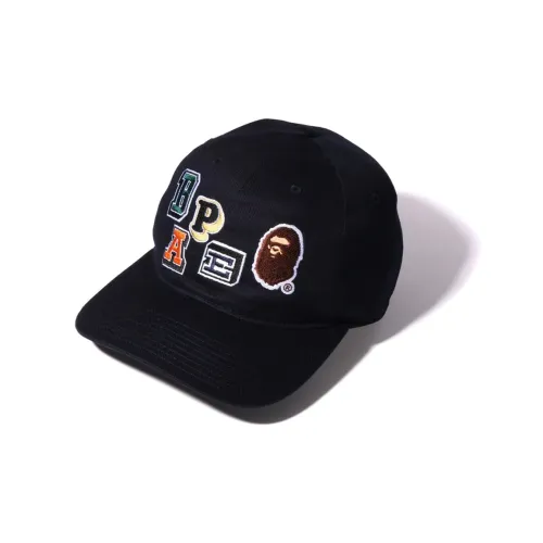 A BATHING APE Хлопок Кепки Мужские Черные