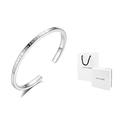 HOLLY RYAN Романтическое Признание в любви Mobius Fashion Minimalist Style Регулируемое отверстие 'Love IS Endless' Браслет Унисекс