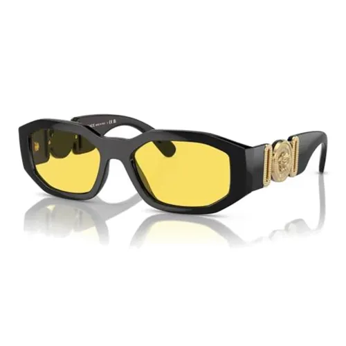 VERSACE Солнцезащитные очки Черные Мужские