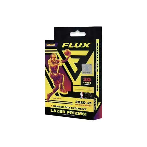 Панини NBA Баскетбольная карта 2020 21 FLUX Вешалка Коробка Спортивные карты 1 шт