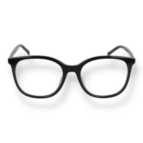 KENZO Ацетат Квадратные Оправы для Очков Унисекс Черные