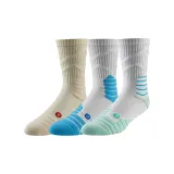 3 пачки (Белый Зеленый + Белый Синий + Абрикос)