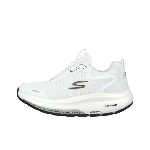 Skechers Go Walk Workout Walker Дышащий Низкий Топ Повседневная Обувь Женская Белый Черный