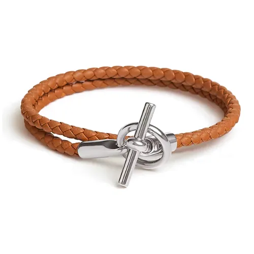 HERMES Кожа Браслеты Женские Коричневый