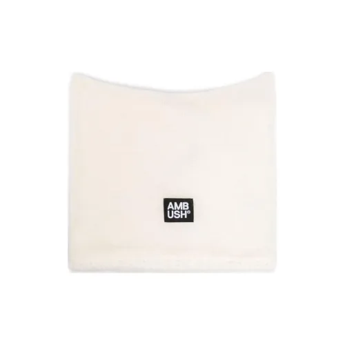 AMBUSH Акриловые шапки-бини женские бежевые