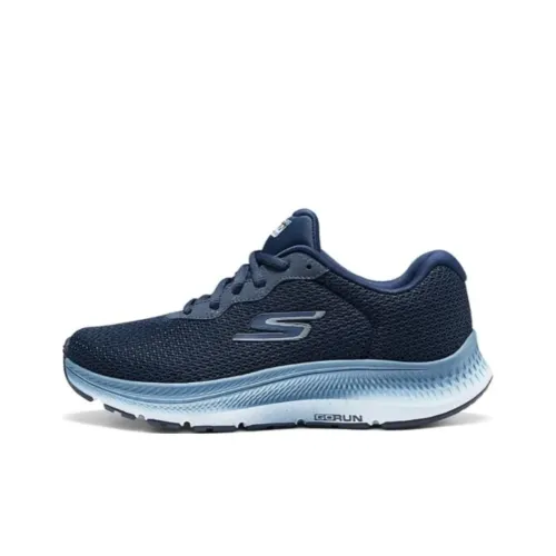 Skechers WOMEN'S GO Series Низкие Беговые Кроссовки Женские Темно-синие
