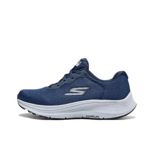 Skechers MEN'S GO Low Топ Беговые кроссовки Мужской Морской синий