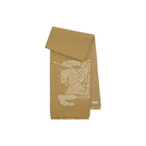 Burberry Шерсть Альпака Полиамид Вязаные Шарфы Унисекс Умбра