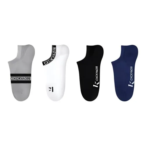 Inside the orange No Show Носки Мужские 4 упаковки