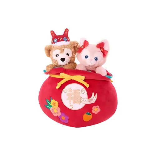 Disney Линабелл 2023 Новогодний Duffy and Friends Collection Куклы Плюшевая кукла Трубы Высокий Шанхайский Дисней