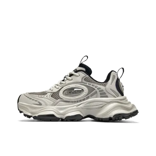 TRUEN Низкий топ массивные кроссовки унисекс бежевый