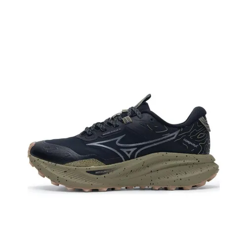 Mizuno Wave Solar V2 Низкие кеды для бега, черные, мужские