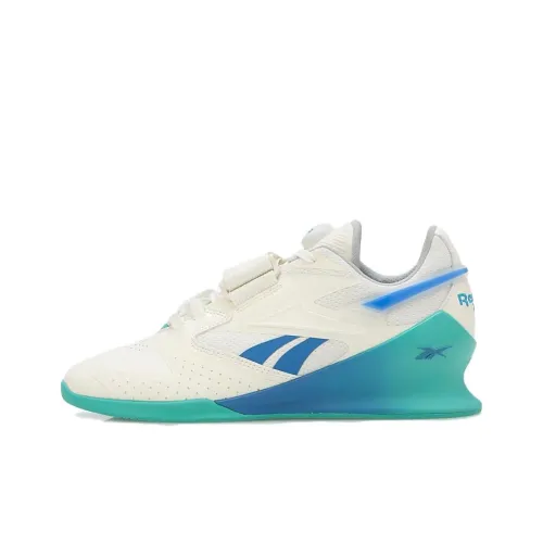 Reebok Legacy Lifter 3 Тренировочные Кроссовки Низкие Синий с Белым Надпись Мужской
