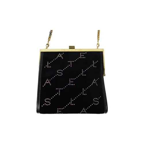 Stella McCartney Хлопок Сумка через плечо Сумка на плечо Мини Женская Черная