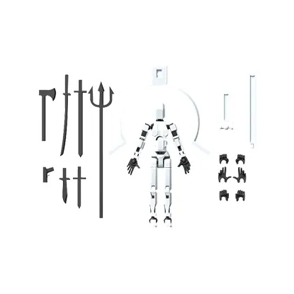 Happy Fish 3D Сканированный Счастливый Кукла 13 Сочлененная DIY Фигурка Игрушки для снятия стресса