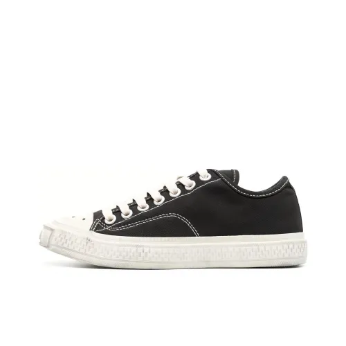 Acne Studios Low-Top Canvas Shoes Black Women's
