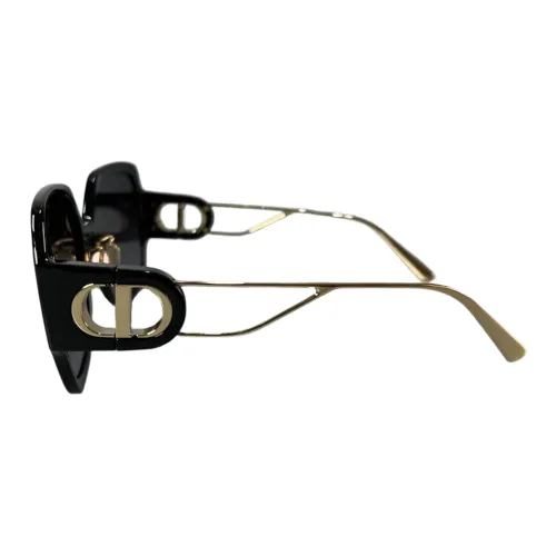 DIOR Нерегулярная форма Солнцезащитные очки Женские Черный