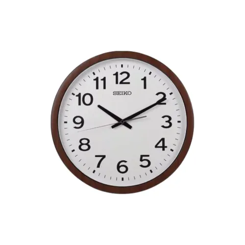 SEIKO Механизм плавного хода секундной стрелки пластиковый настенный унисекс белый